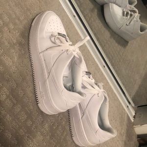 Nike Air Force 1’s- platform style